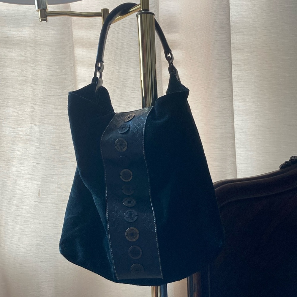 Chico's Black Hobo Bag with Luxurious Slouchy Design